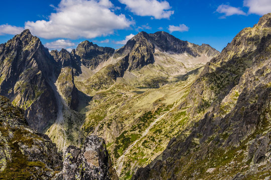 Słowackie tatry. Dolina pięciu staw&oacute;w spiskich.
