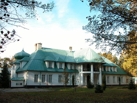 Adampol, Palac Zamoyskich 1927 r