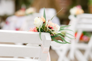 Decoration of wedding ceremony