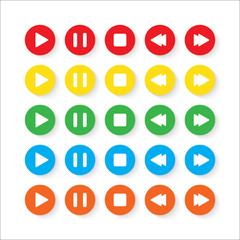 Media Player Buttons.