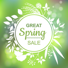 Great spring Sale Banner - 137210014