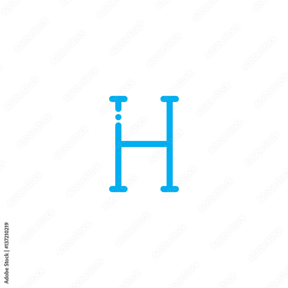 Poster thin vector font