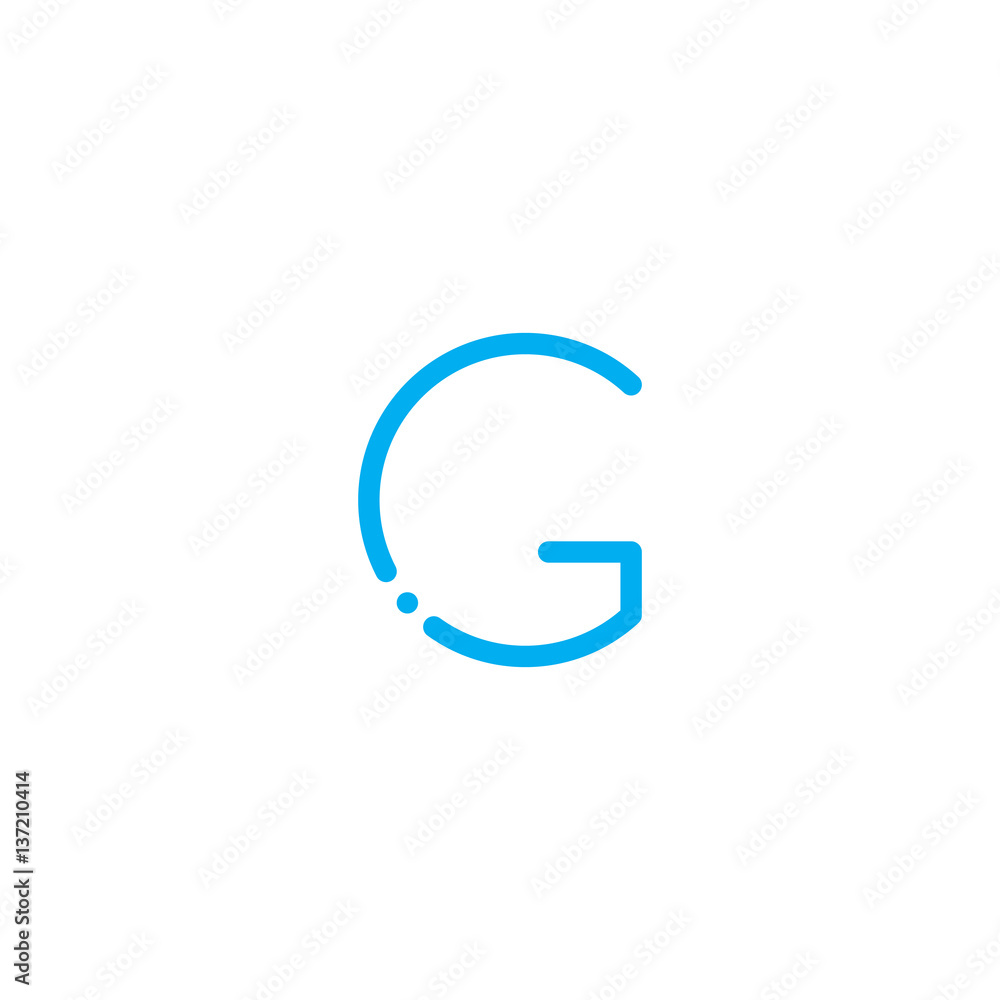 Poster thin vector font