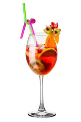 fruit cocktail, fruit juice vitamin