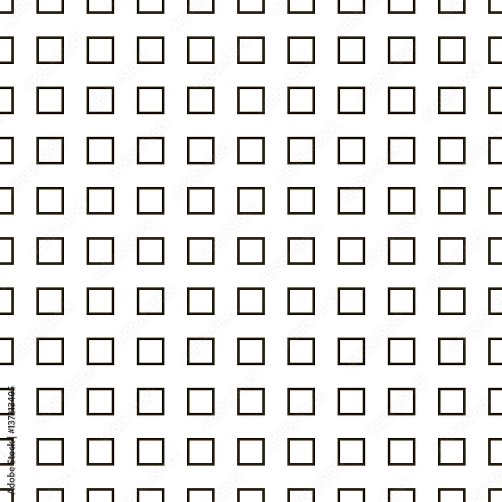 Poster seamless pattern contours of the square
