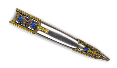 the sheath of the sword