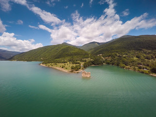 Zhinvali Reservoir Aerial,  Republic of Georgia