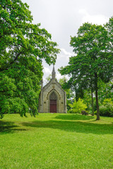 Meiningen Enlischer Garten mit Herzoglicher Gruftkapelle (1839, A. W. Döbner)