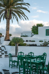 Caffe sulla piazza alle Canarie - Spagna