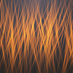 Illustration of Abstract Vector Fire. Motion Graphics Fire Flow Template