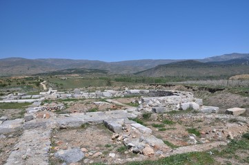 Fototapeta na wymiar Antioch of Pisidia - ancient city in Asia Minor