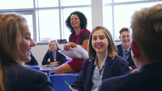 Happy High School Lesson