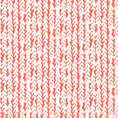 Hand drawn pattern with hand painted braids.