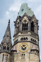 Obraz premium Türme der Gedächtniskirche