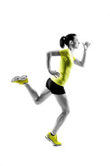 Running woman - 137224640