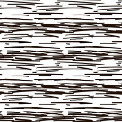 seamless horizontal stripes black and white background, vector illustration