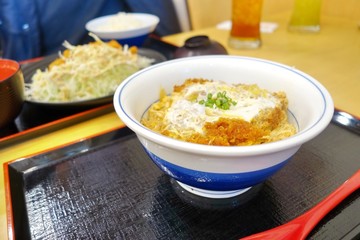 japanese cuisine, Tonkatsu Don Cutlet rice