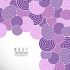 Spiral abstract background