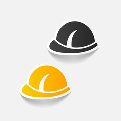 realistic design element: helmet