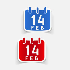 realistic design element: Valentine