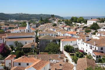 Fototapeta na wymiar A view of Óbidos, Portugal