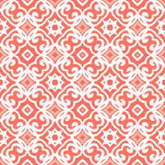 Vector art deco pattern with lacing shapes