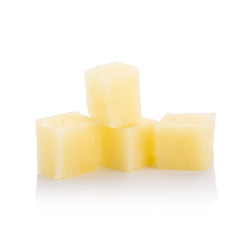 Potato isolated on white background.