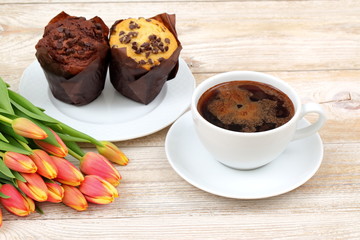 Muffiny i kawa