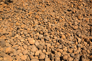 Lava background, Teide National Park in Tenerife
