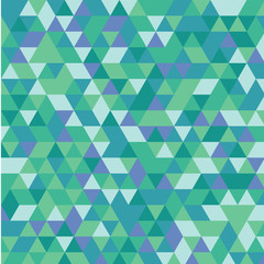 Obraz premium Multicolor zielony geometryczny trójkątny ilustracja tło graficzne. Projekt wektor