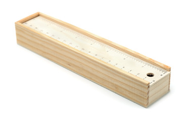 Wooden pencil box