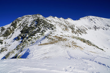 Winter in National Park Retezat, Romania, Europe