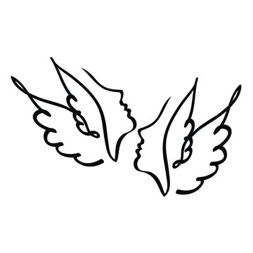 профиль ангела
