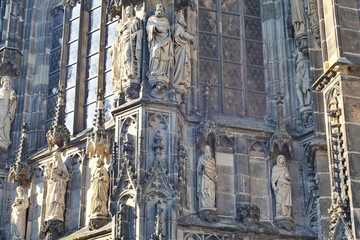 Naklejka premium Aachen Münster Aussenfassade 1