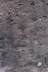 Gray wall building plastered rough