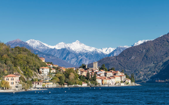 Village on Lake Como, Lombardia, Italy