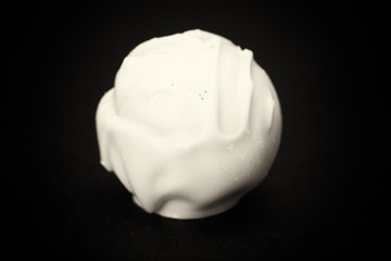 Dellicious luxury chocolate on a dark background