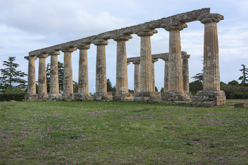 Palatine Tables, Hera Sanctuary in Metaponto, Basilicata, Italy