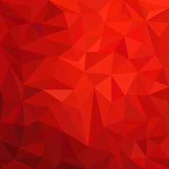 Красный оригинальный тригональный абстрактный фон. Векторная иллюстрация для вашего дизайна.