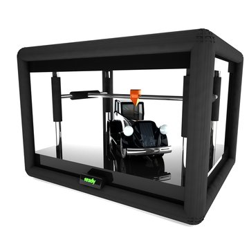 3d Printer Manufacturing A Car