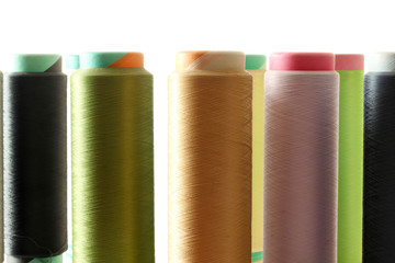 Colored sewing thread