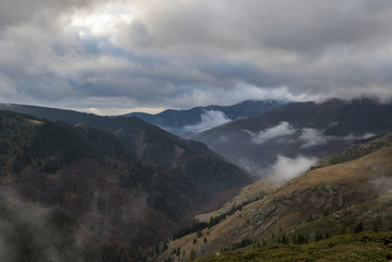 Cloudy mountains