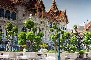 Grand Palace (Königspalast) in Bangkok, Thailand