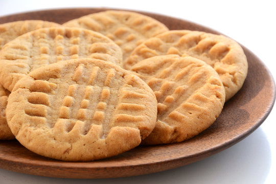 Fresh baked peanut butter cookies