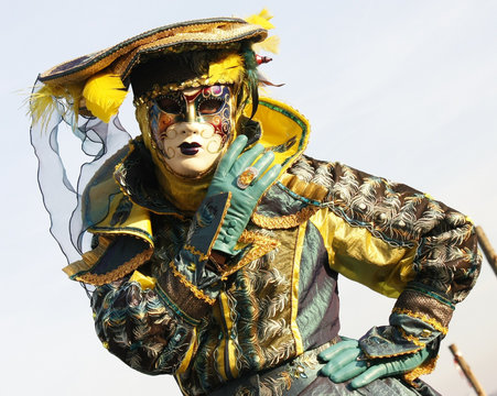 Maschera del Carnevale Veneziano - Venezia