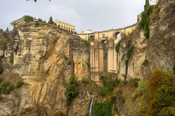 Fototapeta na wymiar Spanien - Andalusien - Ronda - Puente Nuevo