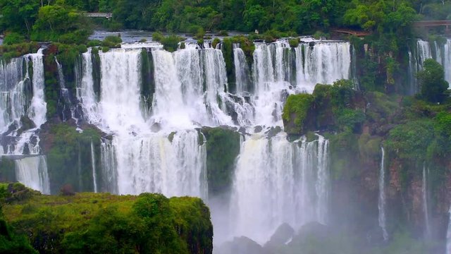 Big beautiful waterfall