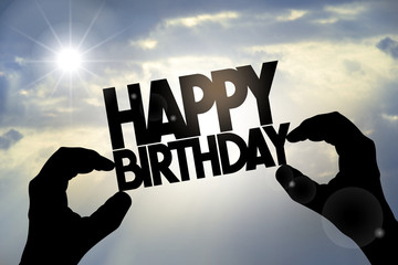 Happy birthday, hands