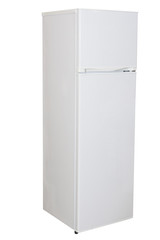 Fridge isolated on a white background