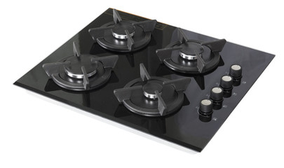 Electric stove isolated on a white background.